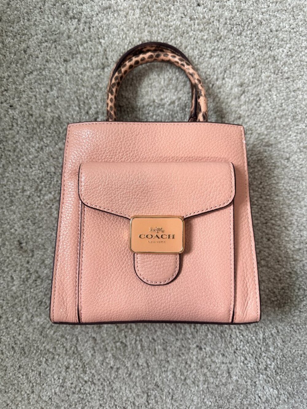 Coach Pink Mini Pepper